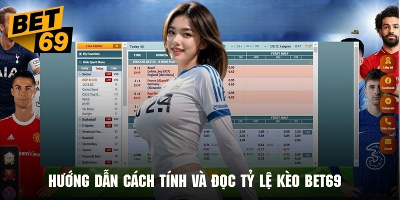 Hướng dẫn cách tính và đọc tỷ lệ kèo BET69