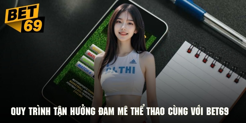 Quy trình tận hưởng đam mê thể thao cùng với BET69